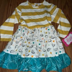 Ricrac & Ruffles taco dress